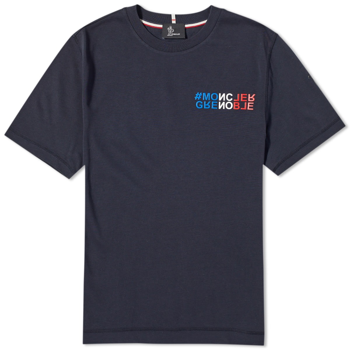 T-shirt Moncler Grenoble Short Sleeve T-Shirt Navy Sort | 8C000-03-83927-773, 0