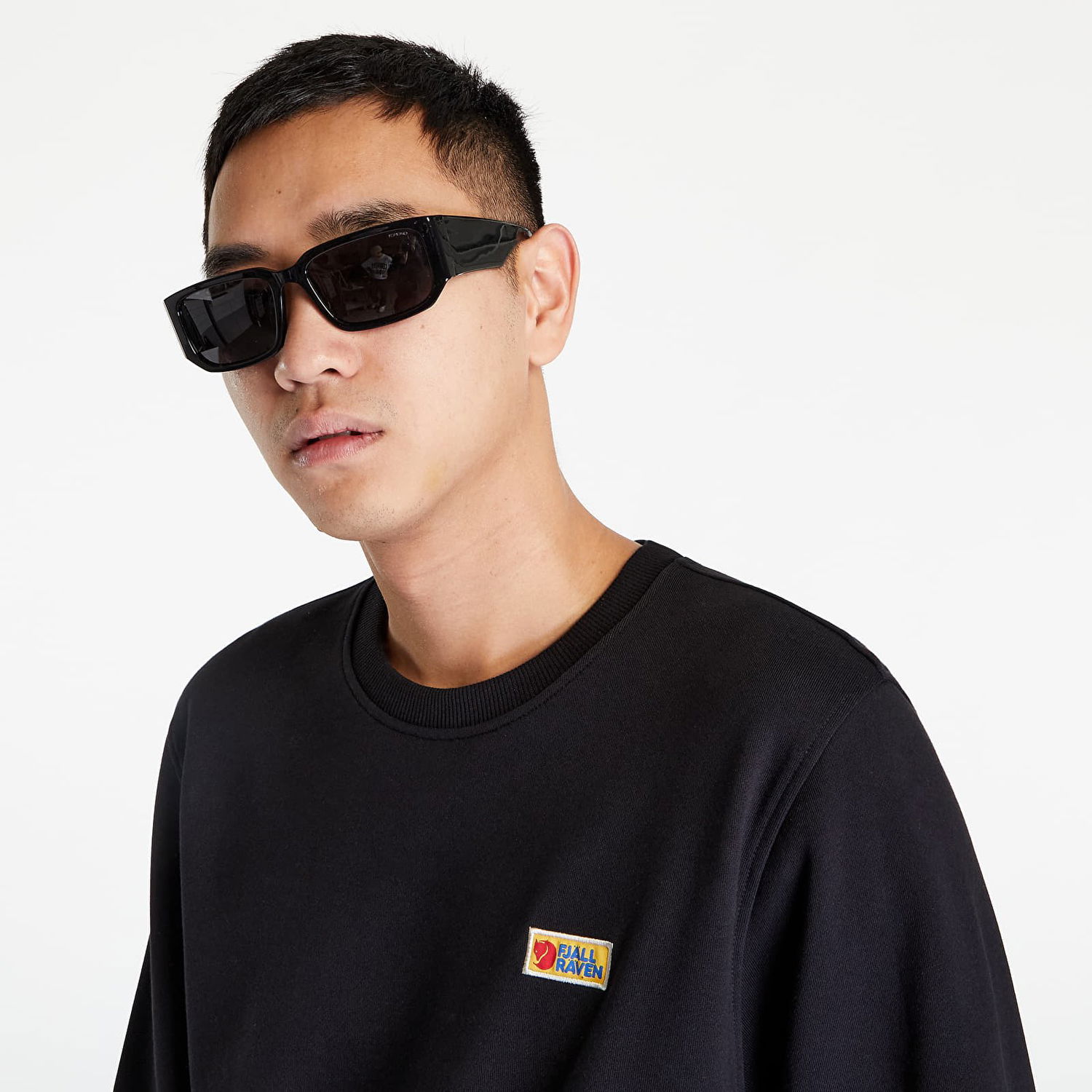 Sweater FJÄLLRÄVEN Vardag Sort | F87070-550, 1