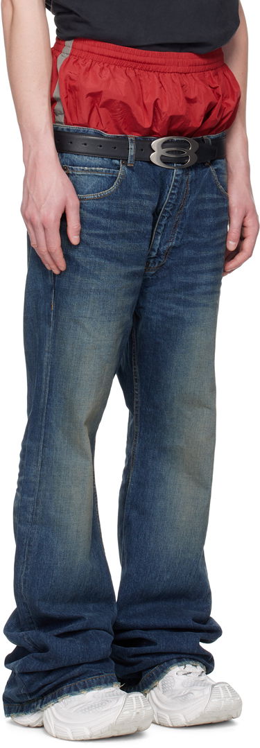 Jeans Balenciaga Balenciaga Layered Jeans Blå | 814224TRW62, 1