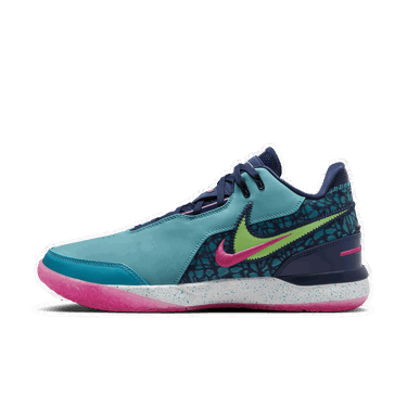 Sneakers og sko Nike ZOOM LEBRON NXXT GEN AMPD DIGITAL VICE, DUSTY CACTUS/GREEN STRIKE-MIDNIGHT NAVY-FIERCE PINK-PLAYFUL PINK-SAIL Blå | FJ1566-300, 2