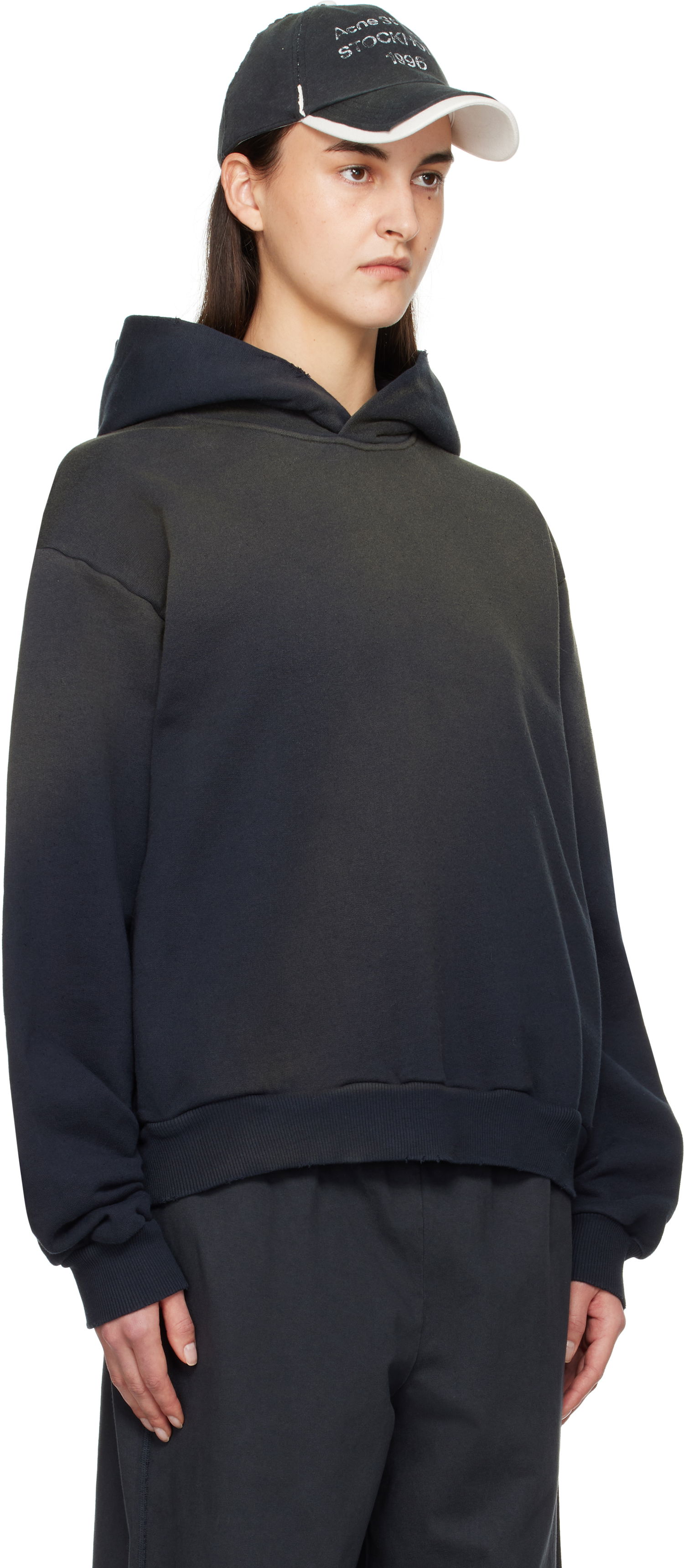 Sweatshirt Acne Studios Faded Sort | CI0136-, 1