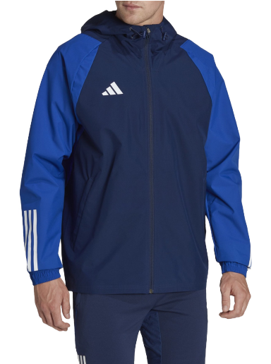 Vindjakke adidas Performance Tiro 23 Competition All-Weather Jacket Mørkeblå | hk7657