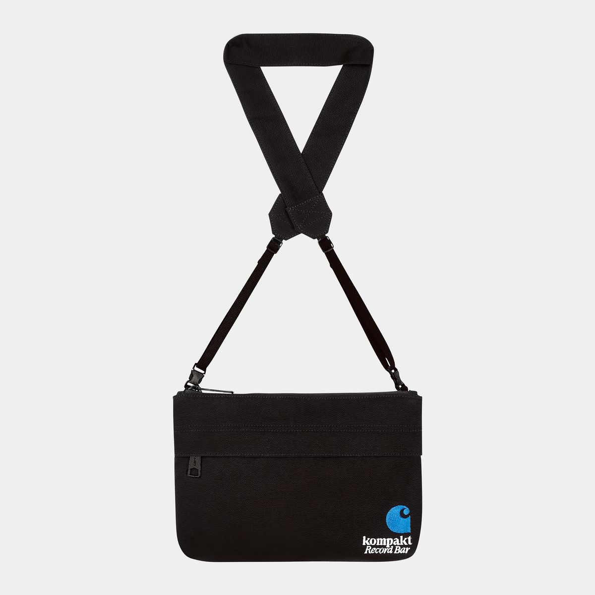 Skuldertaske Carhartt WIP Kompakt DJ Tool Bag Sort | A252054_1, 0