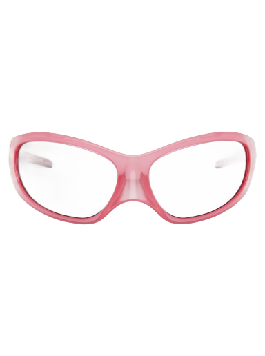 Solbriller Balenciaga Skin XXL Cat Sunglasses Lyserød | BB0252S-002