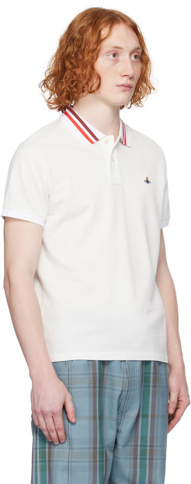 Polo skjorte Vivienne Westwood Classic Polo Tee Hvid | 2H01000I-J0009-, 1