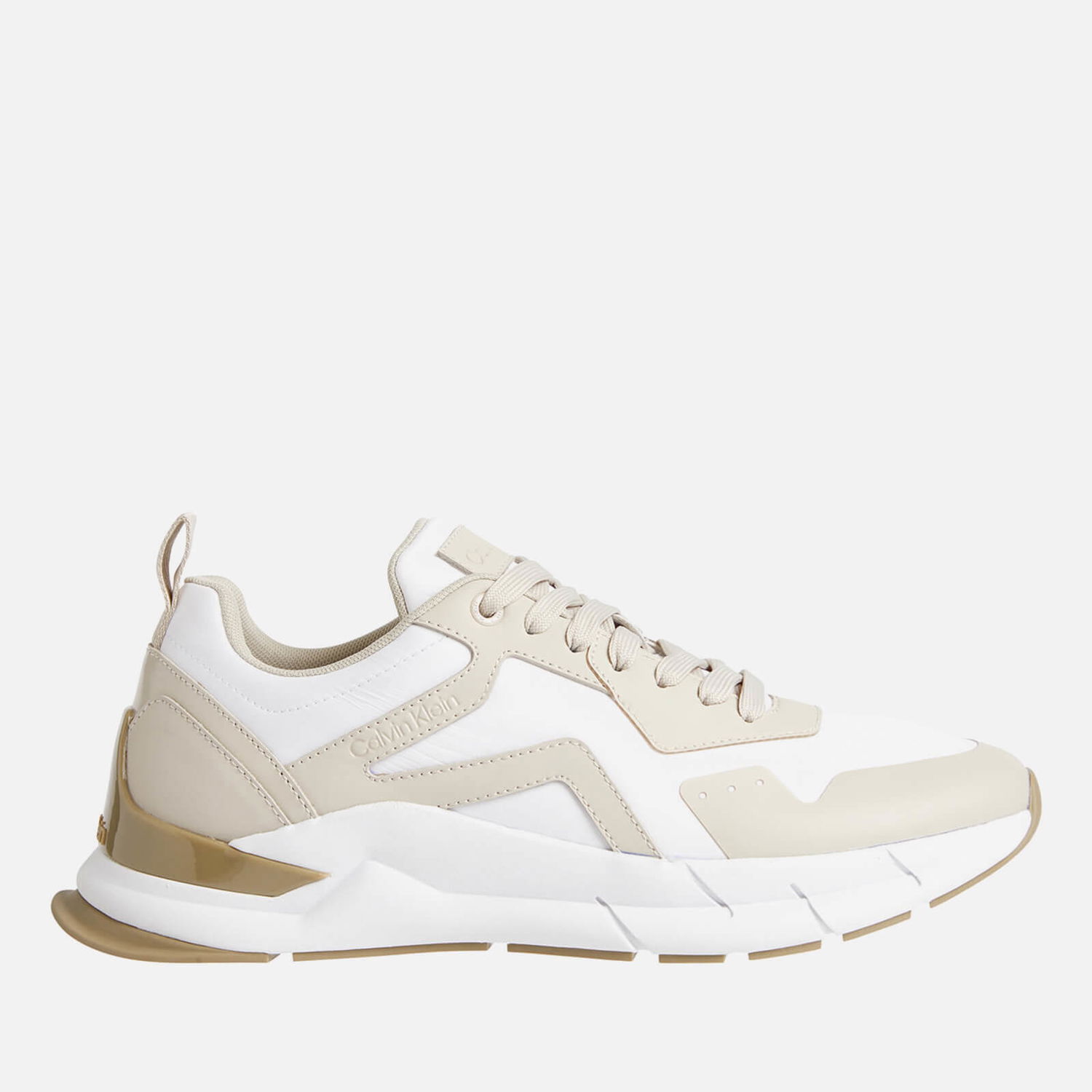 Sneakers og sko CALVIN KLEIN Men's Recycled Neoprene Trainers Hvid | HM0HM008670F5, 0