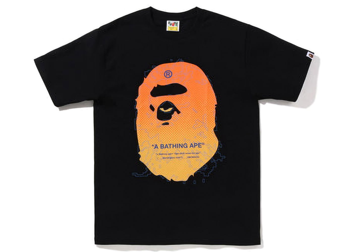 T-shirt BAPE Big Ape Head Digital Mosaic Tee Sort | 1I80-110-064, 0