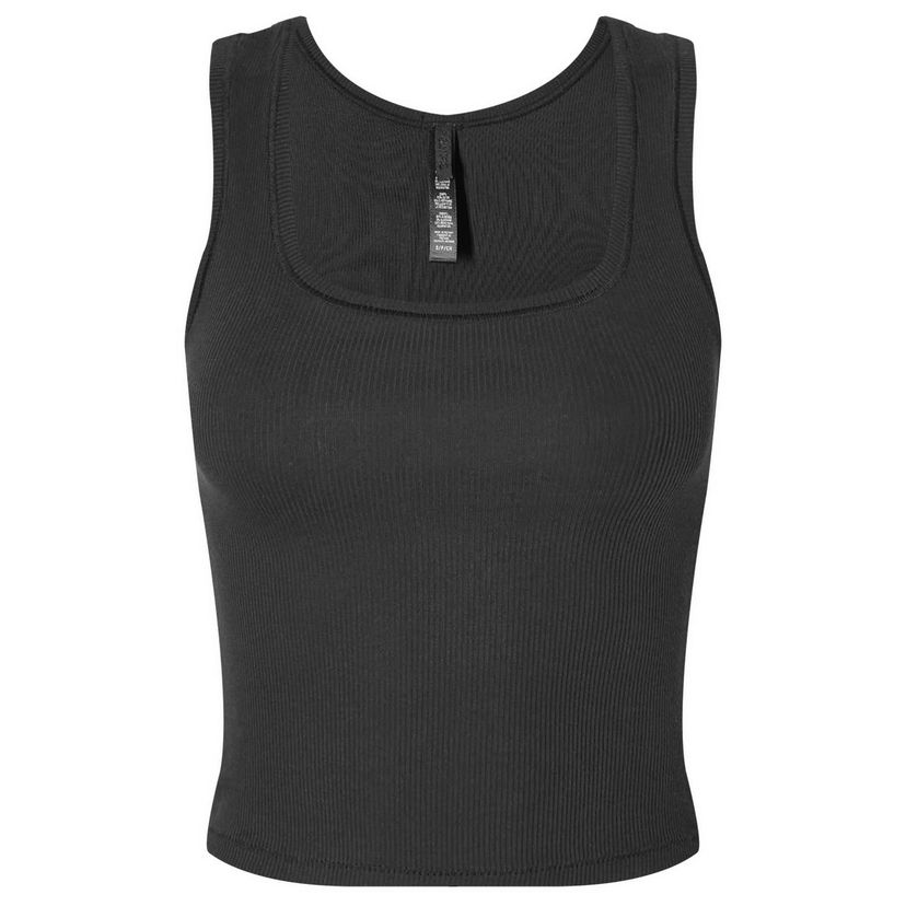 Tanktop SKIMS Rib Tank Sort | AP-TNK-0038-ST