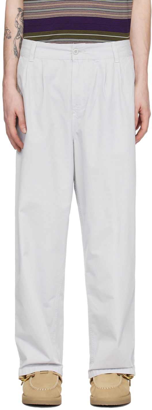 Bukser Carhartt WIP Colston Trousers Grå | I031514