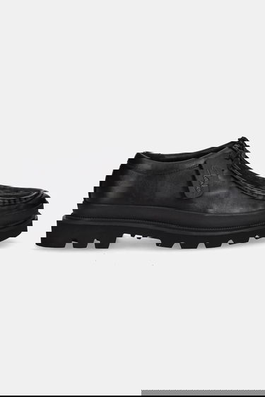 Sneakers og sko Clarks Badell Seam Lug Sole Shoe Sort | 26183896, 3