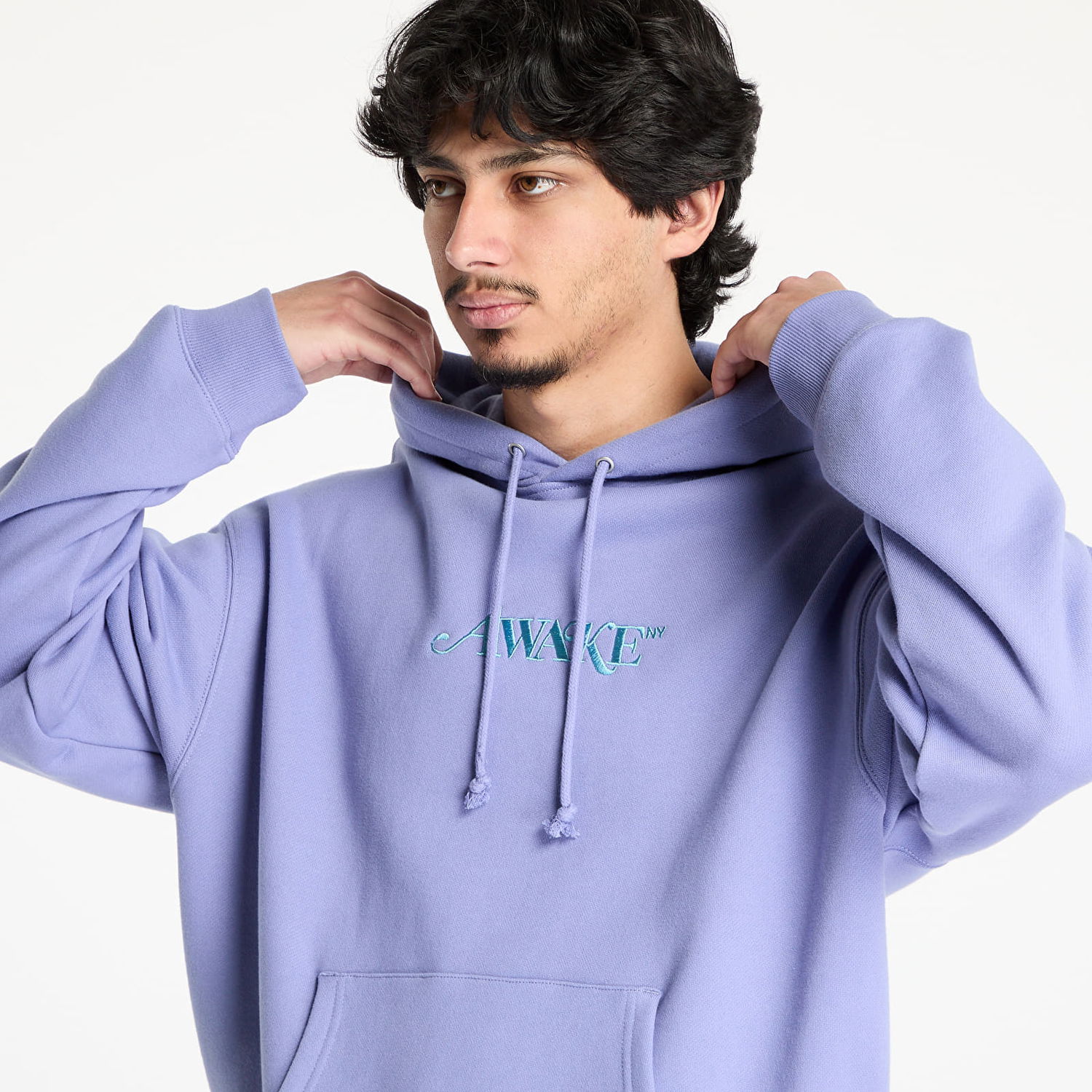 Sweatshirt Awake NY Awake NY Classic Logo Hoodie Lilla | AWK-SP25-HD002-PERIW, 1
