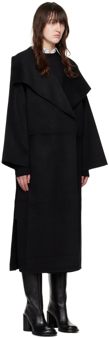 Frakker TOTEME Signature Wool Oversized Coat Sort | 211-110-717, 1