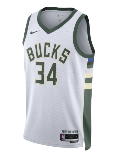 Jersey Nike Milwaukee Bucks Association Edition 2022/23 Dri-FIT NBA Swingman Jersey Hvid | DN2084-100