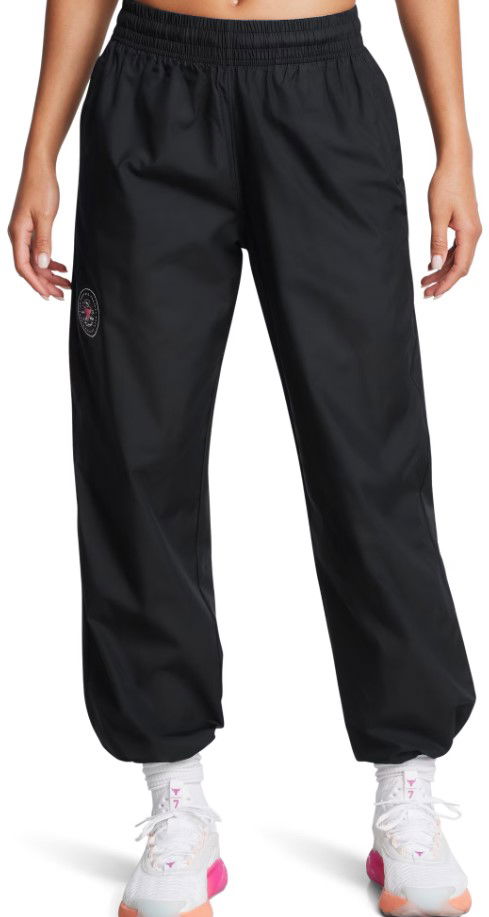 Joggingbukser Under Armour Project Rock Woven Pants Sort | 1386436-001