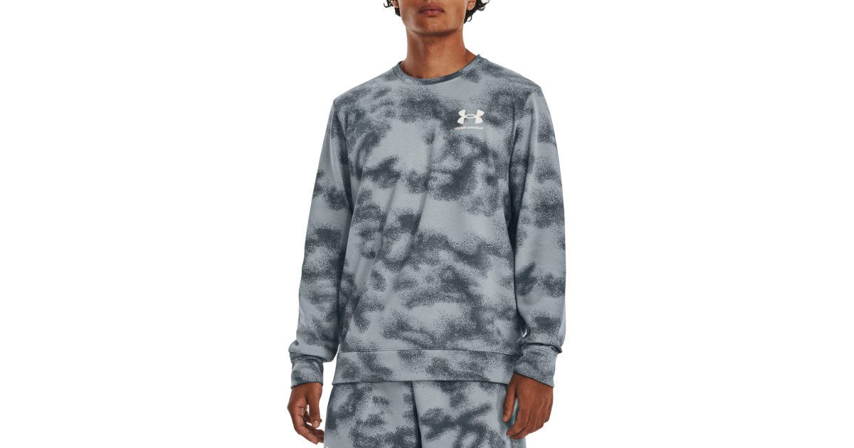 Sweatshirt Under Armour Rival Terry Nov Crew Flerfarvet | 1377186-465, 1