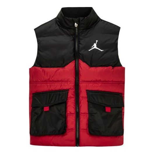 Vest Jordan Air Jordan Blocked Down Vest Rød | JD2242009GS-001
