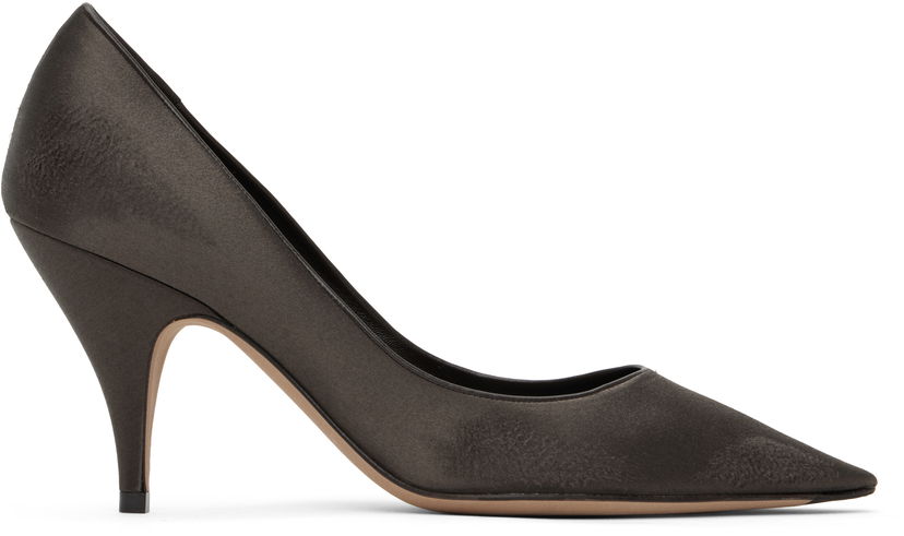 Sneakers og sko The Row The Row Liisa Satin Heels Grå | F1544-W326