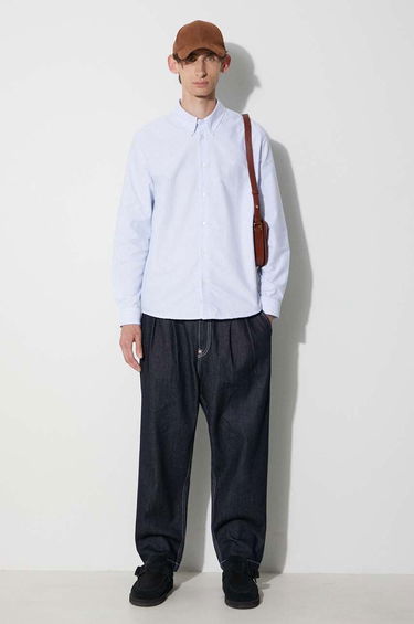 Skjorte A.P.C. Greg Shirt Turkis | COGUH-H12499, 1