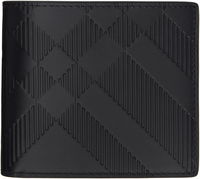 Embossed Check Bifold Wallet