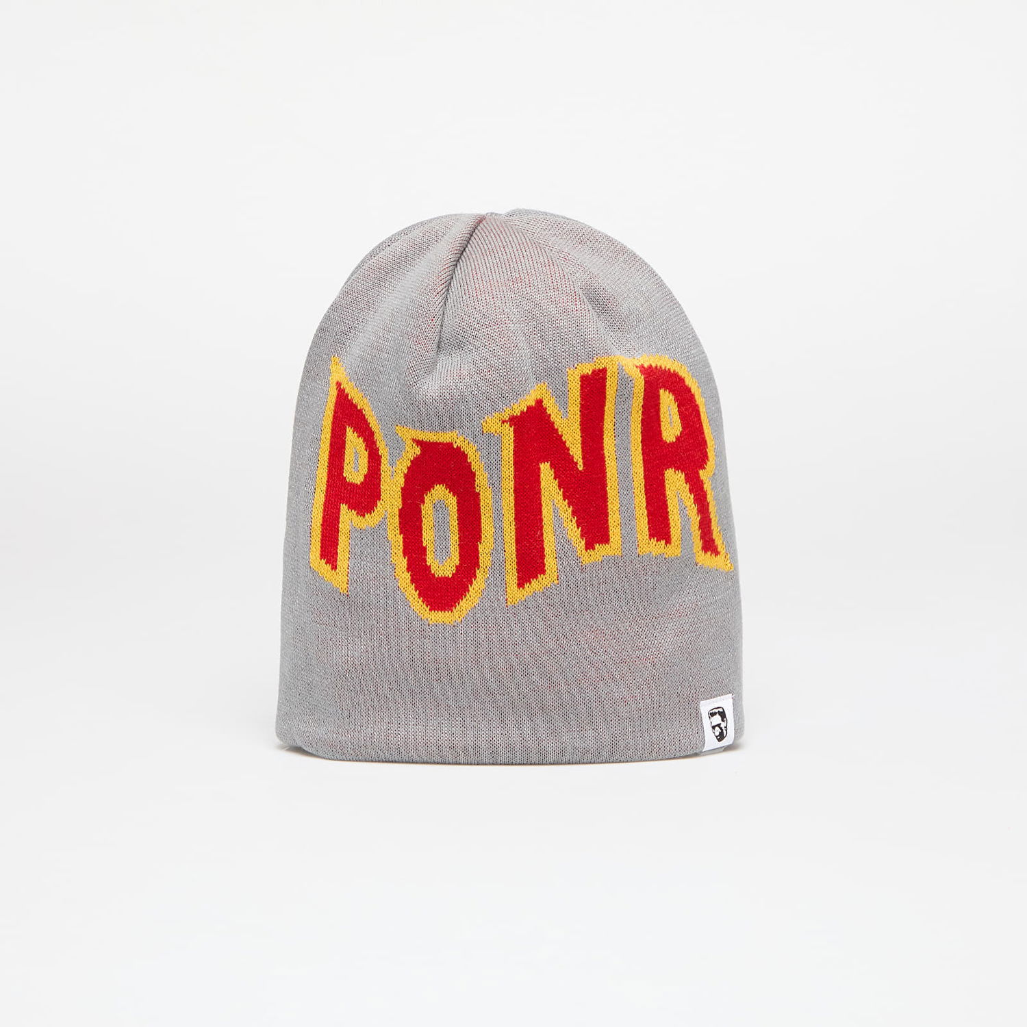Beanie BAPE Knit Hat With Shark Graphic Grå | 001HTK701007M GRA, 1