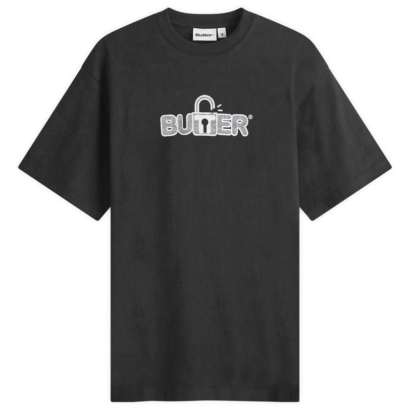 T-shirt Butter Goods Goods Lock T-Shirt Sort | BG243105-BLK