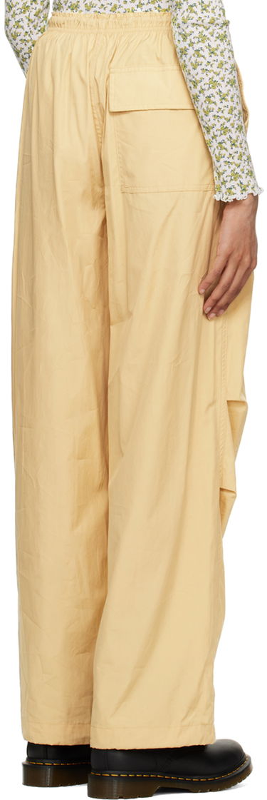 Bukser rag & bone Becky Wide Leg Trousers Gul | WAW22H70144614, 2