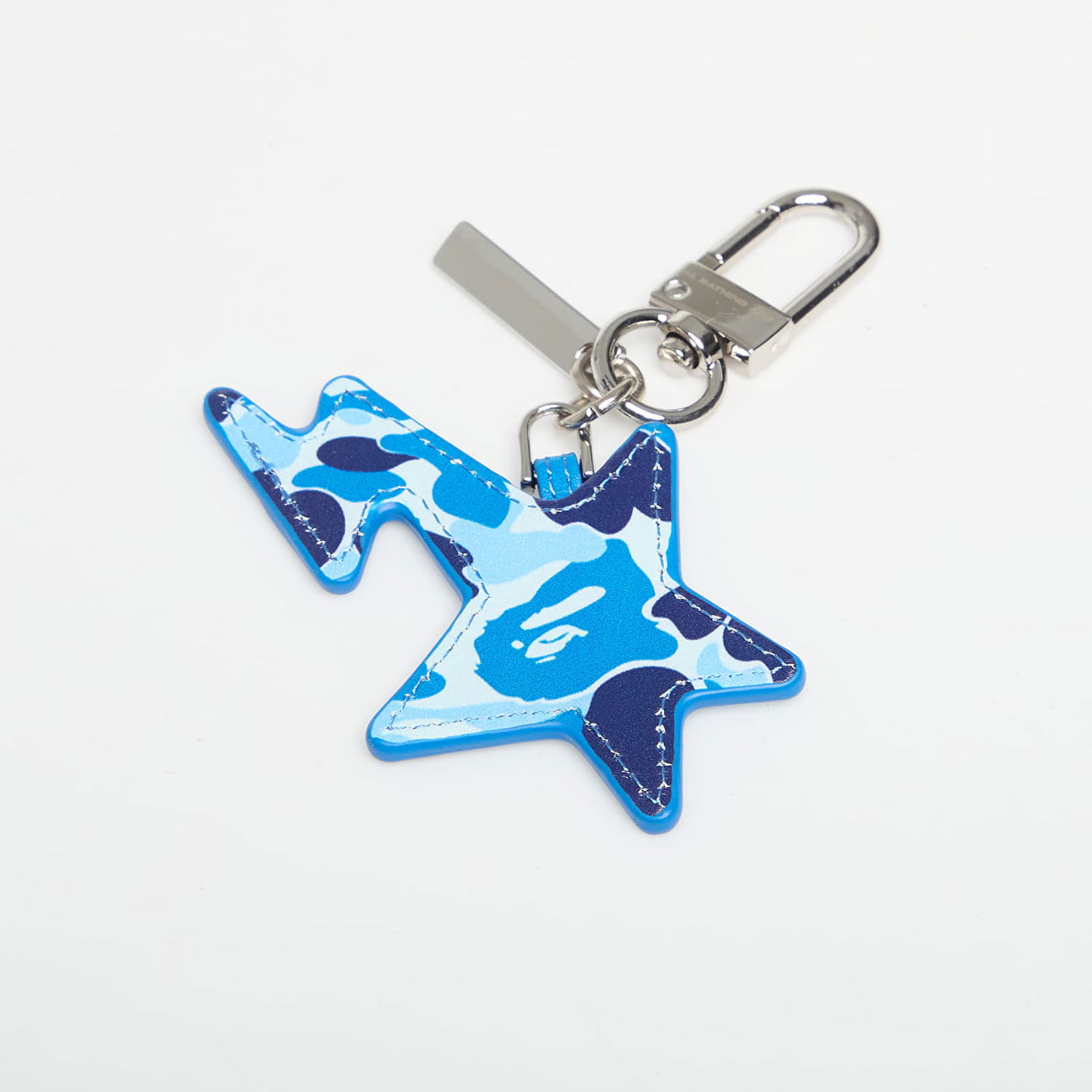 Nøgleringe BAPE Abc Camo Sta Keychain Blå | 001GDL801001MBLU, 1