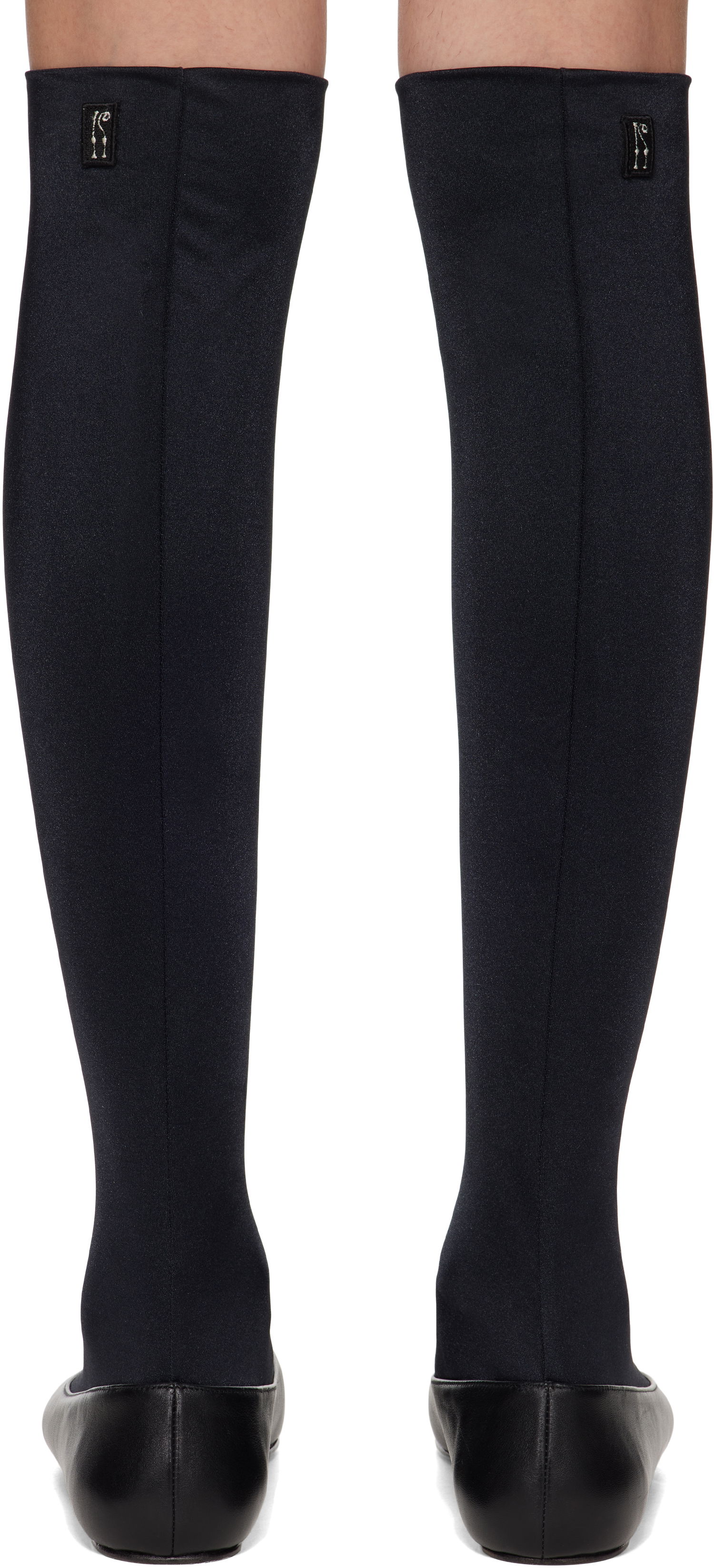 Sokker KIKO KOSTADINOV Kiko Kostadinov Proxima Long Ballerina Flats Sort | KKWSS25FT04-165, 1