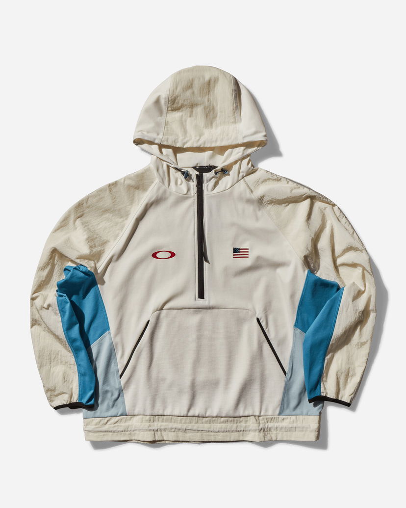 Sweatshirt OAKLEY Team USA Surfing Tech Fleece Hoodie Grå | FOA407811 231