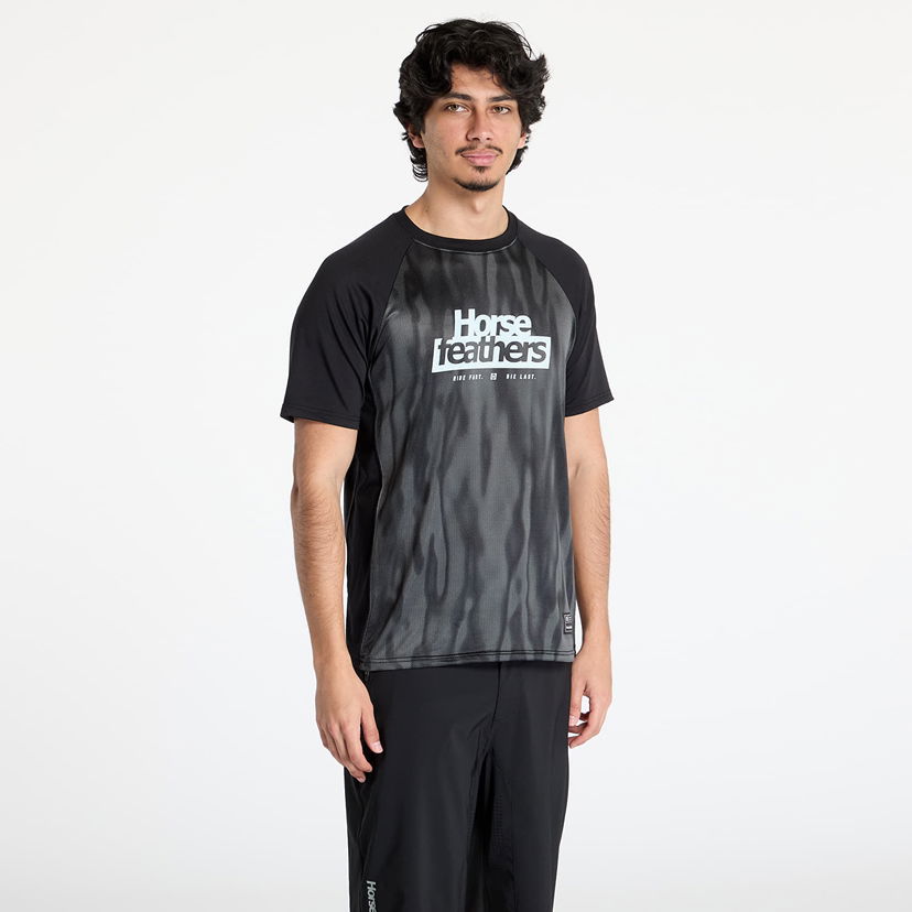 T-shirt Horsefeathers Horsefeathers Spike Bike Jersey Sort | TM067B