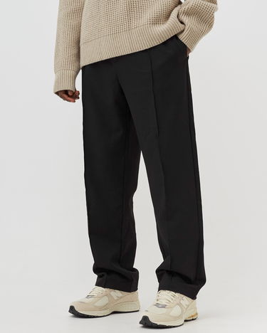 Joggingbukser ØLÅF Olaf Pintuck Trousers Sort | M990403-BLACK, 1