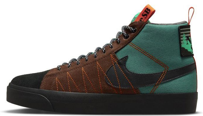 Sneakers og sko Nike SB Zoom Blazer Mid "Acclimate" Grøn | DC8903-300, 0