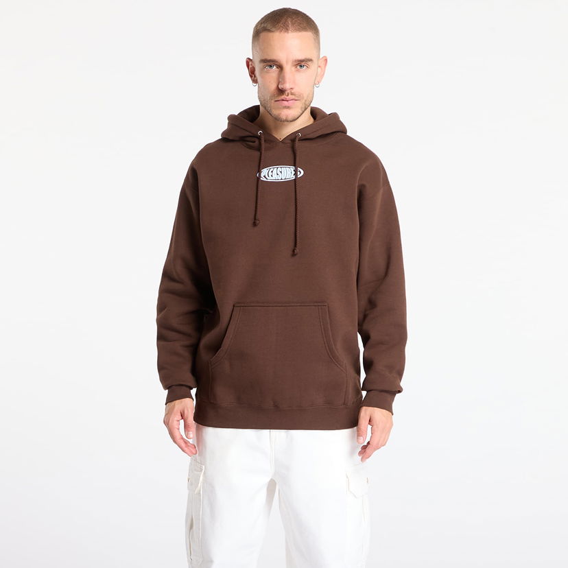 Sweatshirt Pleasures PLEASURES Overview Hoodie Brun | P25F083-BROWN
