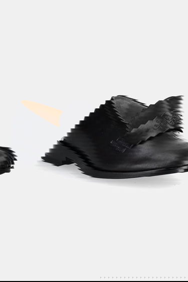 Sneakers og sko Maison Margiela MM6 Maison Margiela Tabi Leather Loafers Sort | S59WR0096.P5000.T8013, 4