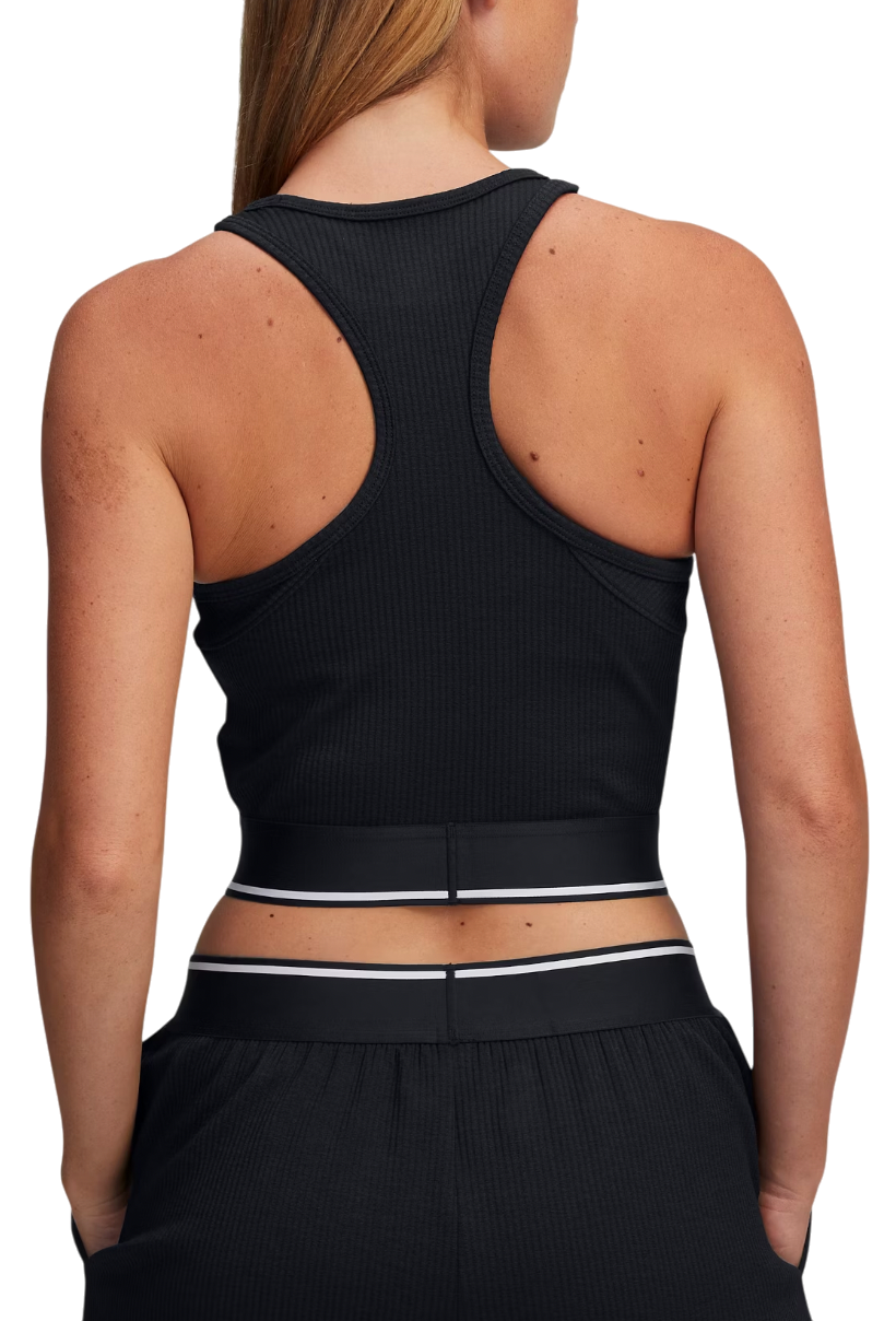 Tanktop Under Armour Meridian Rib Branded Tank Top Sort | 1389641-001, 1