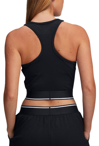 Tanktop Under Armour Meridian Rib Branded Tank Top Sort | 1389641-001, 1