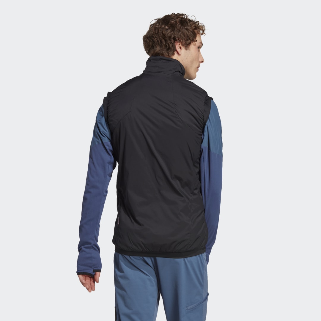 Vest adidas Originals Techrock Stretch PrimaLoft Vest Sort | HJ7358, 1