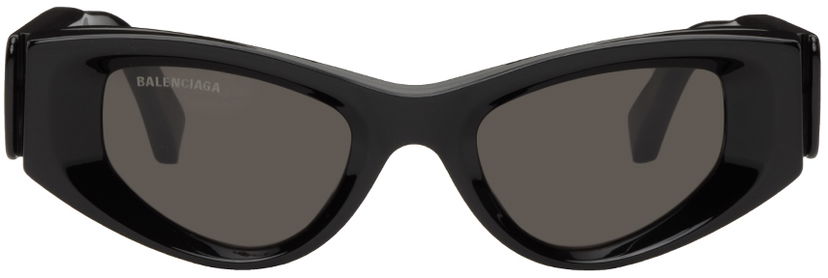 Solbriller Balenciaga Odeon Cat Sunglasses Sort | BB0243S-001