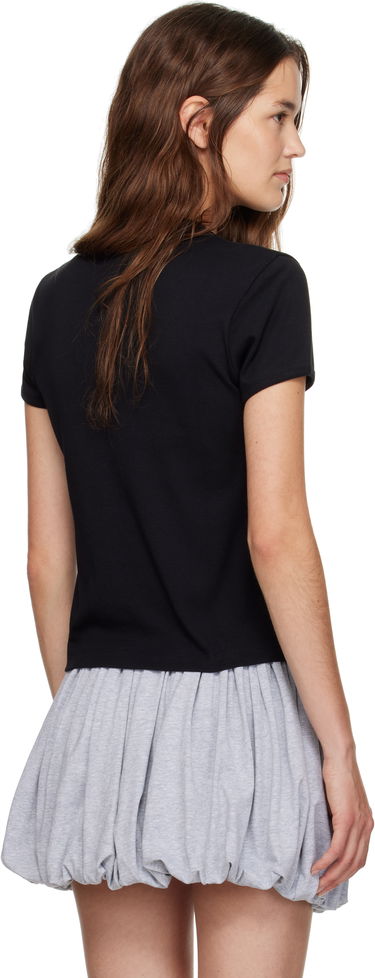 T-shirt Coperni Coperni Cut-Out Baby Tee Sort | COPJS158F5012, 2