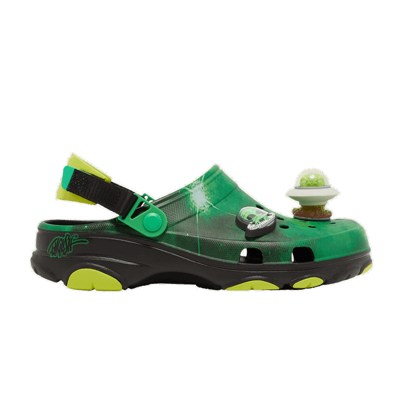 Sneakers og sko Crocs All-Terrain Clog Ron English Area 54 Green Galaxy Grøn | 208137-0N4