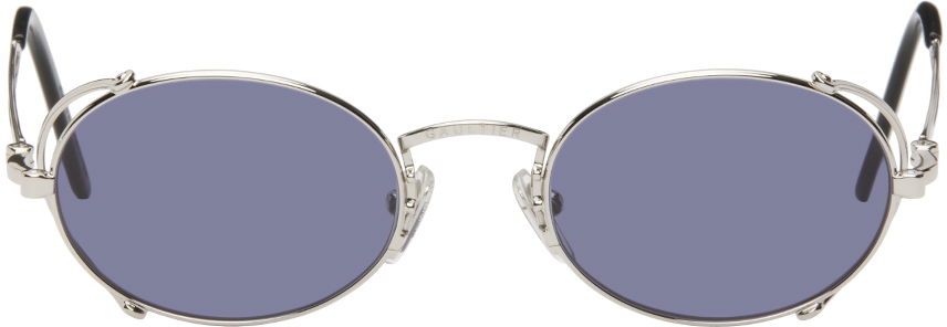 Solbriller Jean Paul Gaultier Gaultier 55-3175 Oval Sunglasses Metalisk | 23/18-U-LU003-X032-91, 0