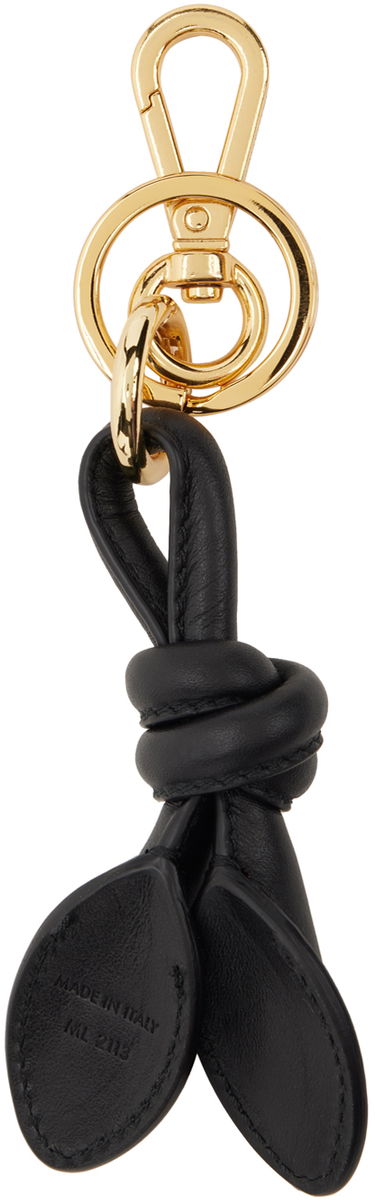 Nøgleringe Jacquemus Les Classiques 'Le Porte-cles Tournis' Keychain Sort | 24E241SL135-3060, 1