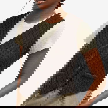 Sweater Samsoe Samsoe Samsøe Samsøe Sanissa Knitted Vest Brun | F24400081, 5