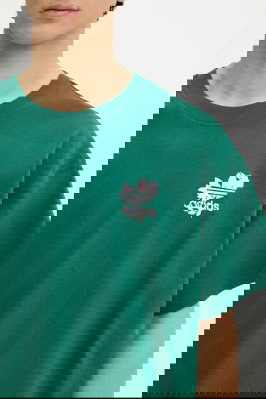 T-shirt adidas Originals adidas Originals Florals Logo Graphic T-Shirt Grøn | KE6588, 3
