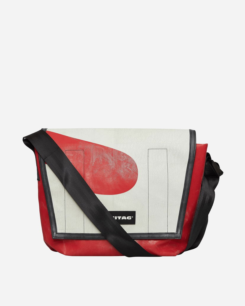 Skuldertaske Freitag Dexter Slim Messenger Bag Rød | FREITAGF14 006