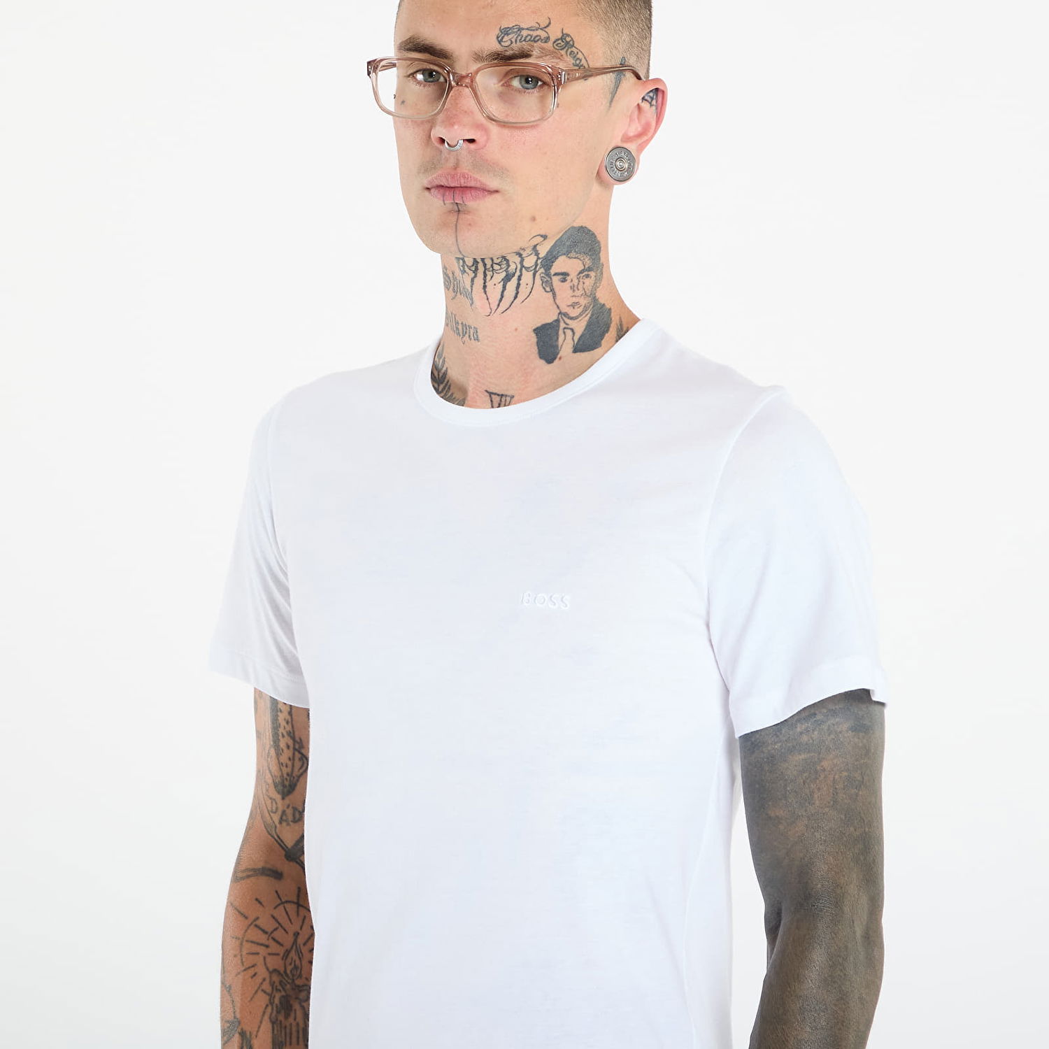 T-shirt BOSS T-Shirt Cotton Sort | 50475284, 1