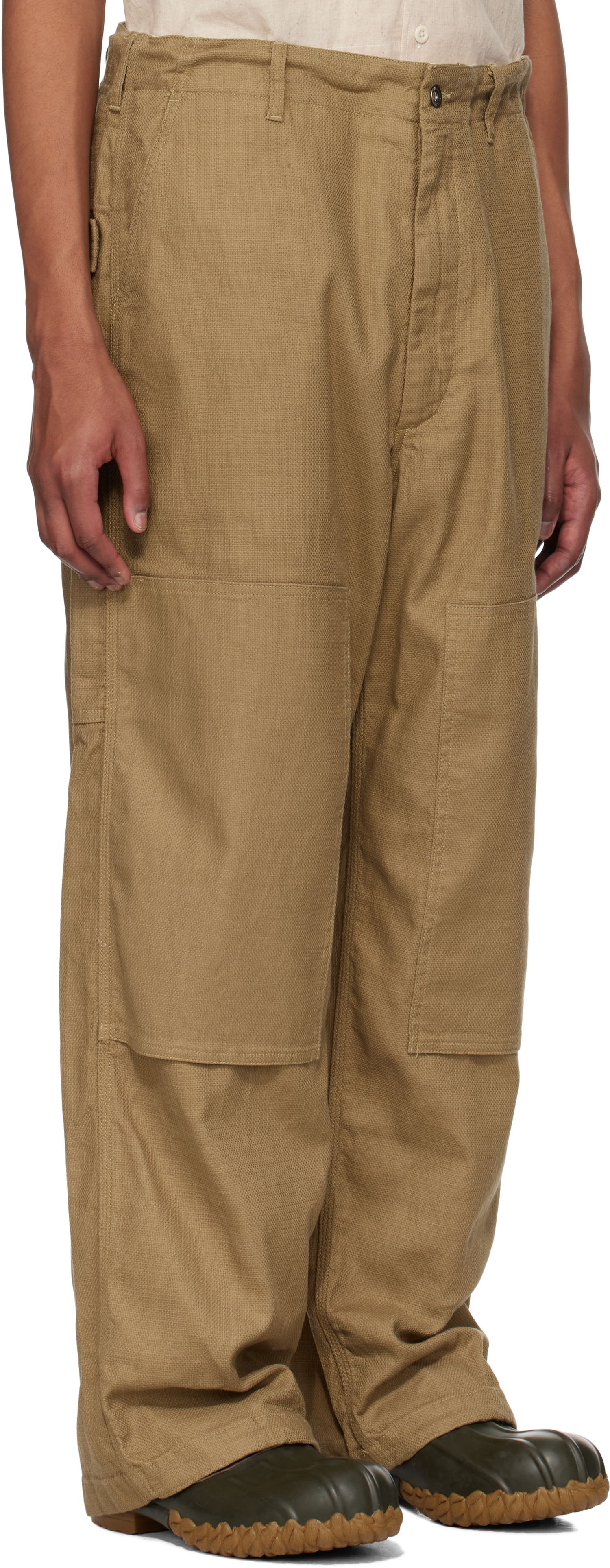 Cargo bukser Engineered Garments Engineered Garments Painter Trousers Brun | 25S1F005, 1