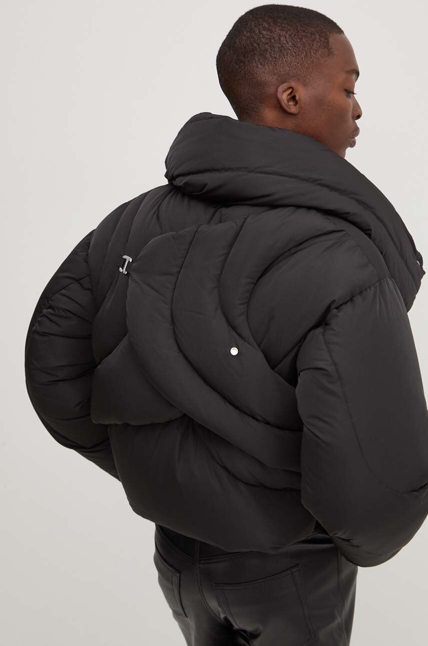 Puffer jakke HELIOT EMIL Oversized Puffer Jacket Sort | HE.W.02.073.BLK01, 1