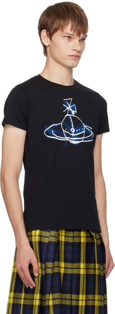 T-shirt Vivienne Westwood Vivienne Westwood Drawn Orb T-Shirt Grå | 3G01003X-J001M-, 4