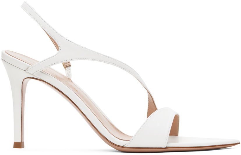 Sneakers og sko Gianvito Rossi Gianvito Rossi Mayfair Heeled Sandals Hvid | G32462.85RIC.NAP